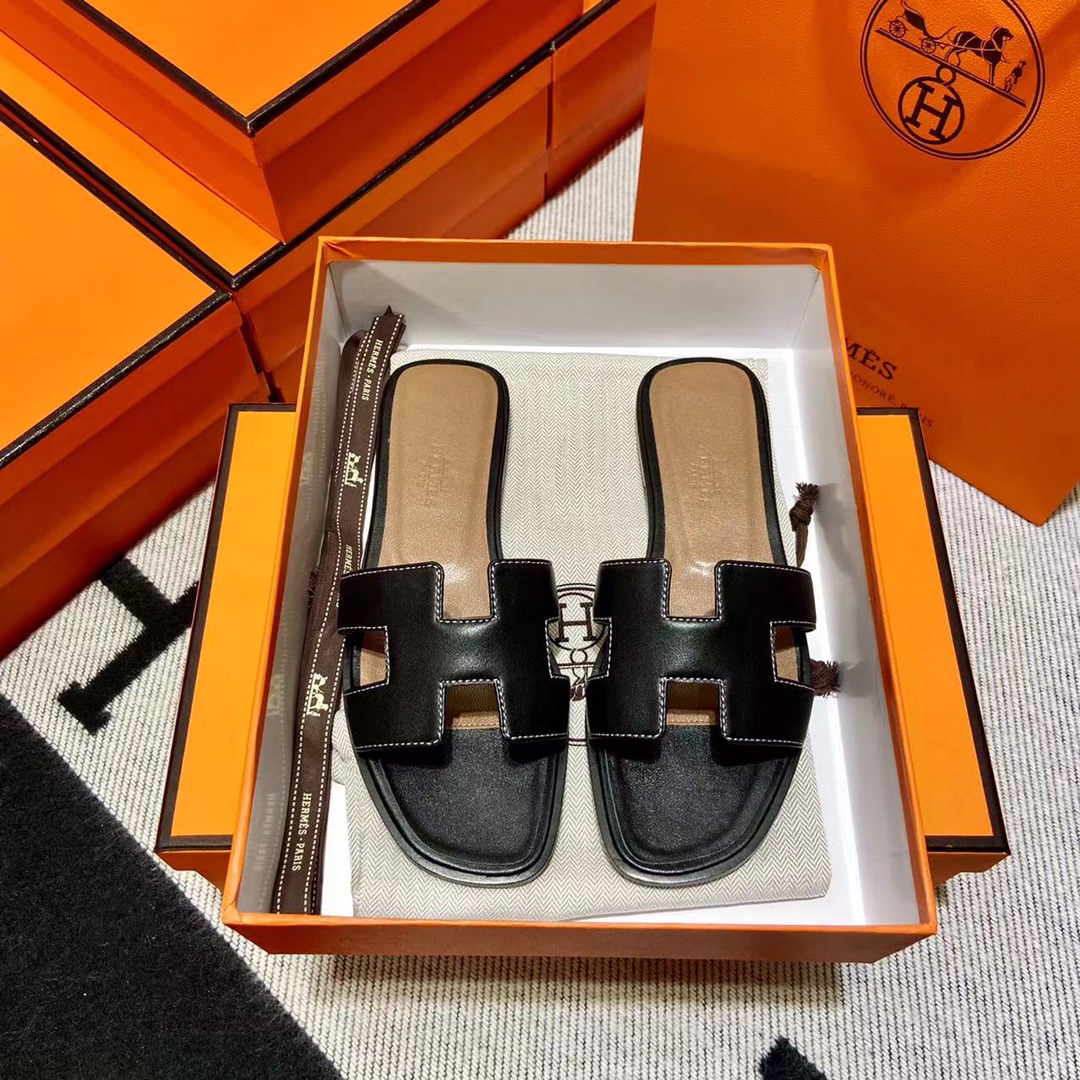 에르메스 올수공 오란 슬리퍼 샌들 스위프트 18